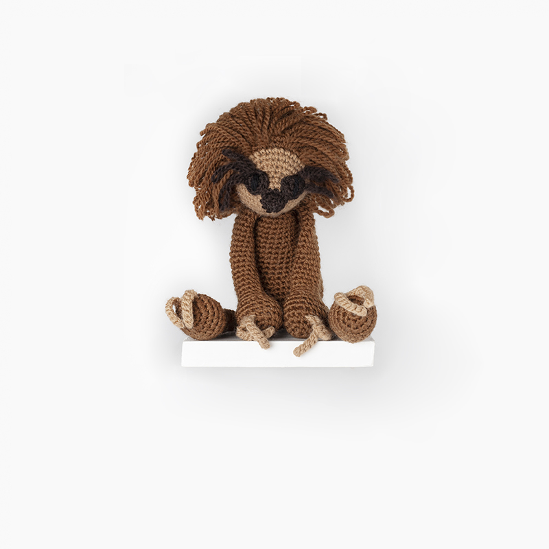 sloth crochet amigurumi project pattern kerry lord Edward's menagerie
